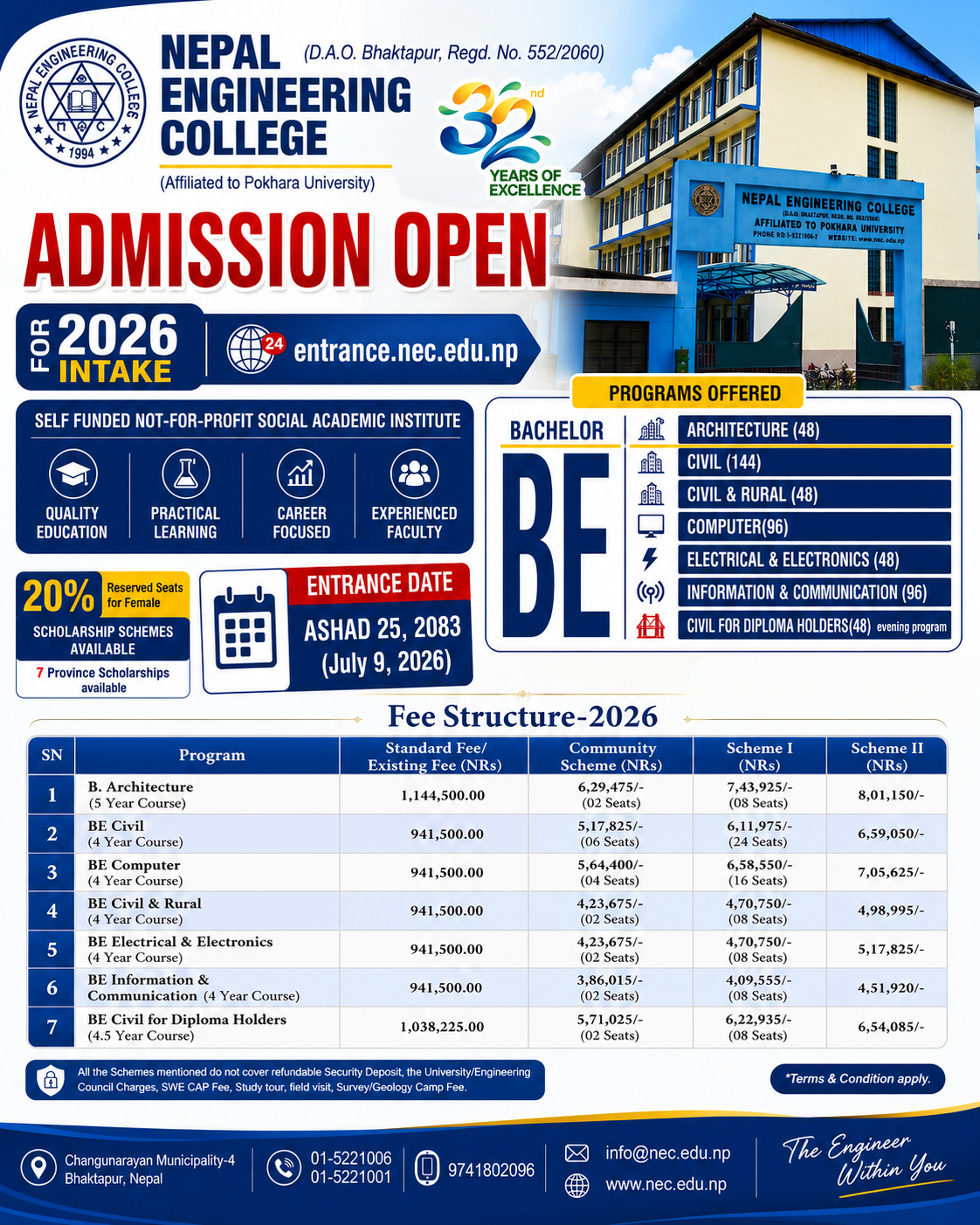 Admission Open